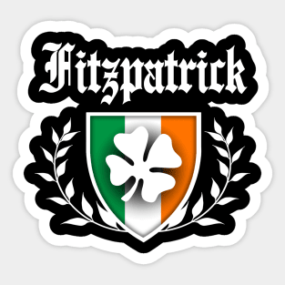 Fitzpatrick Shamrock Crest Sticker